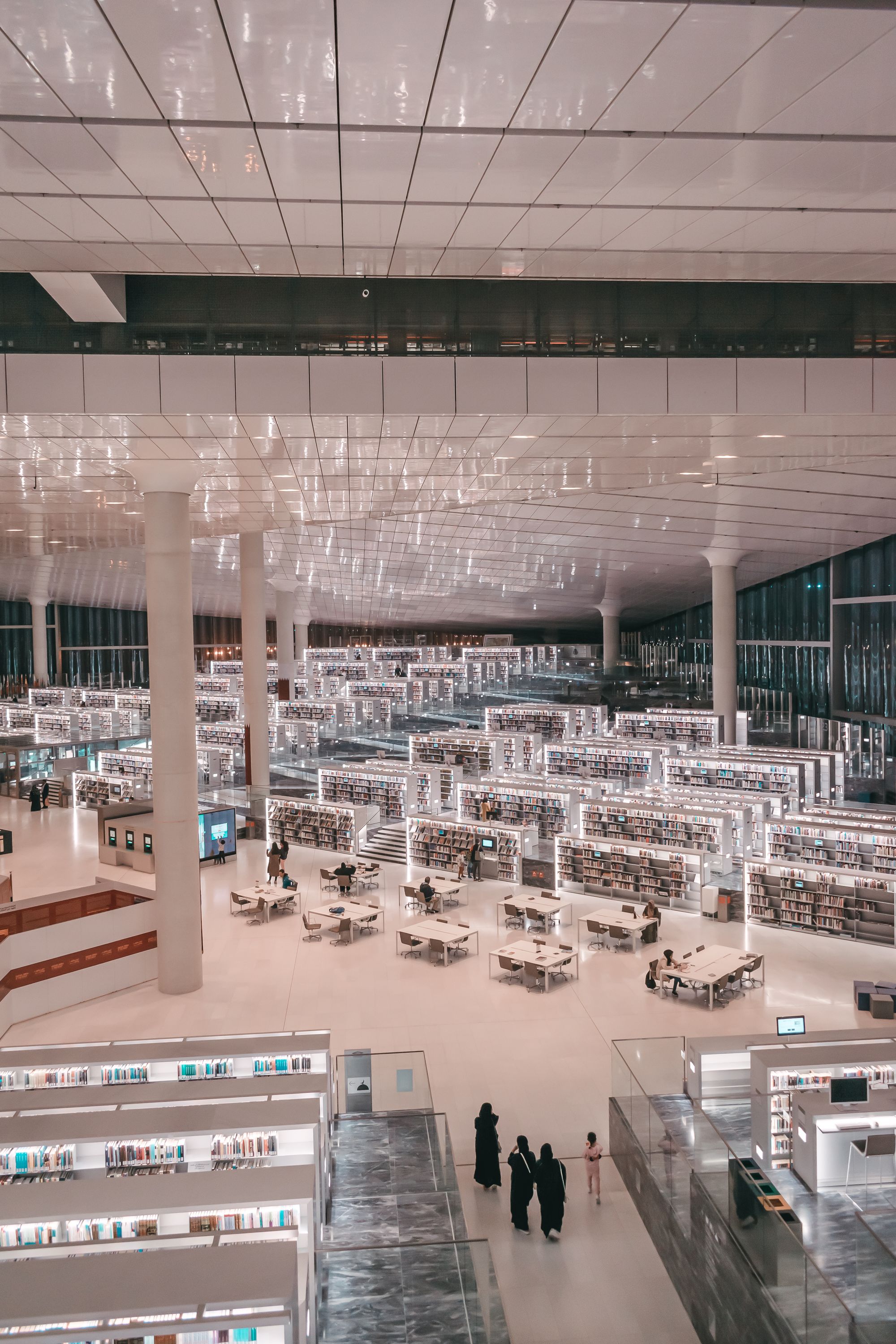 La bibliothèque nationale du Qatar 