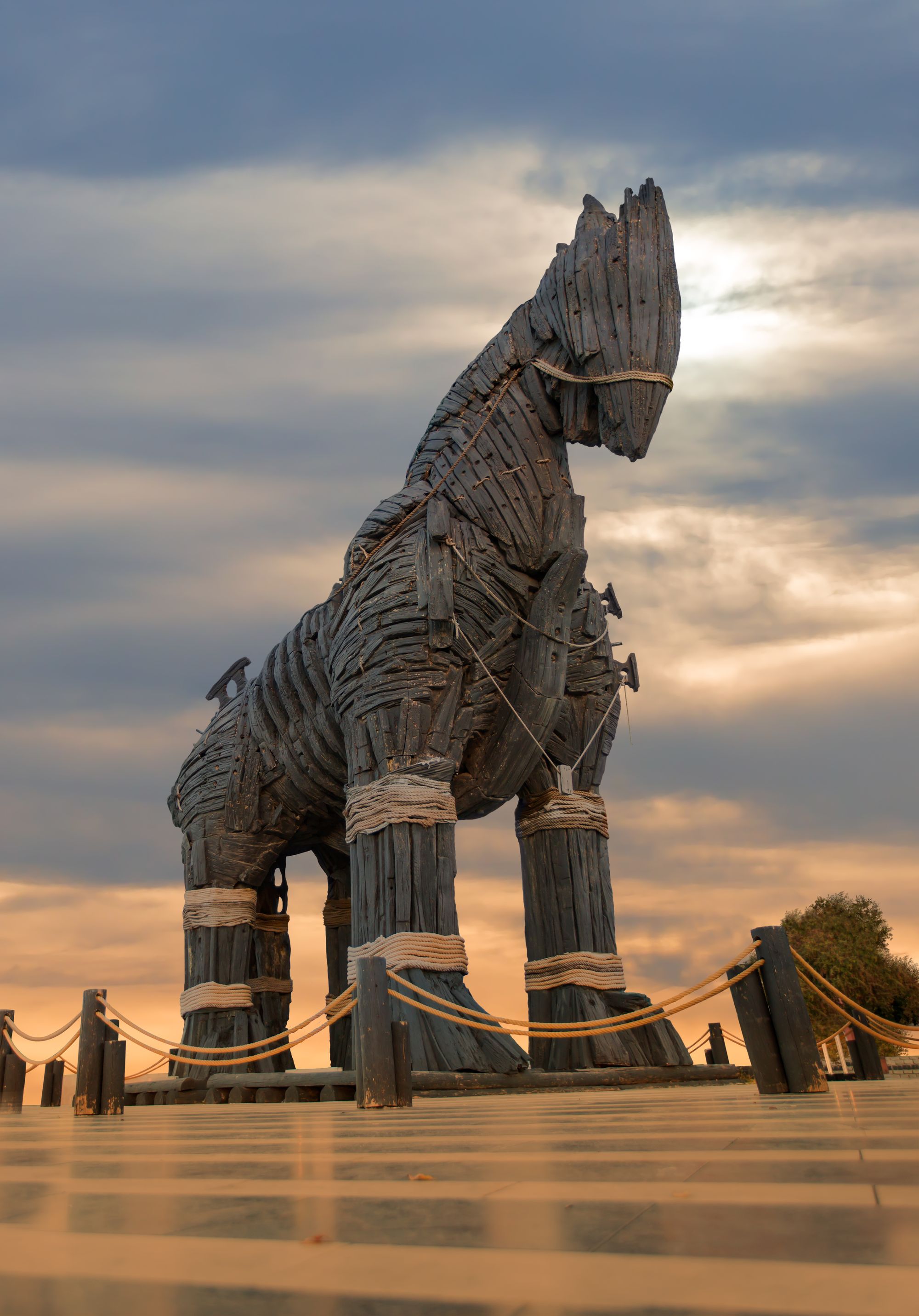 Trojan horse, Canakkale