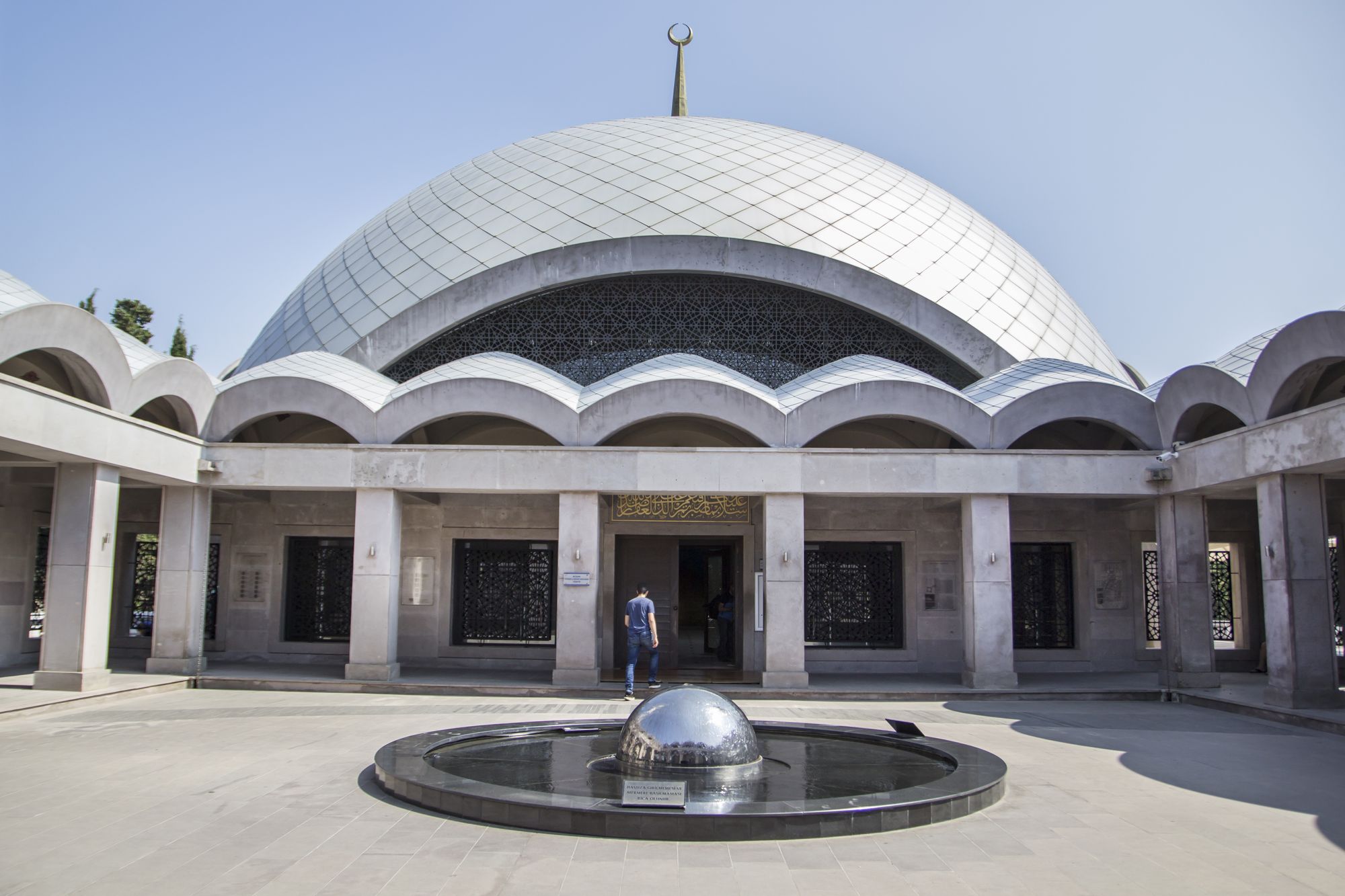 Modern Sakirin Mosque in Uskudar district of Istanbul