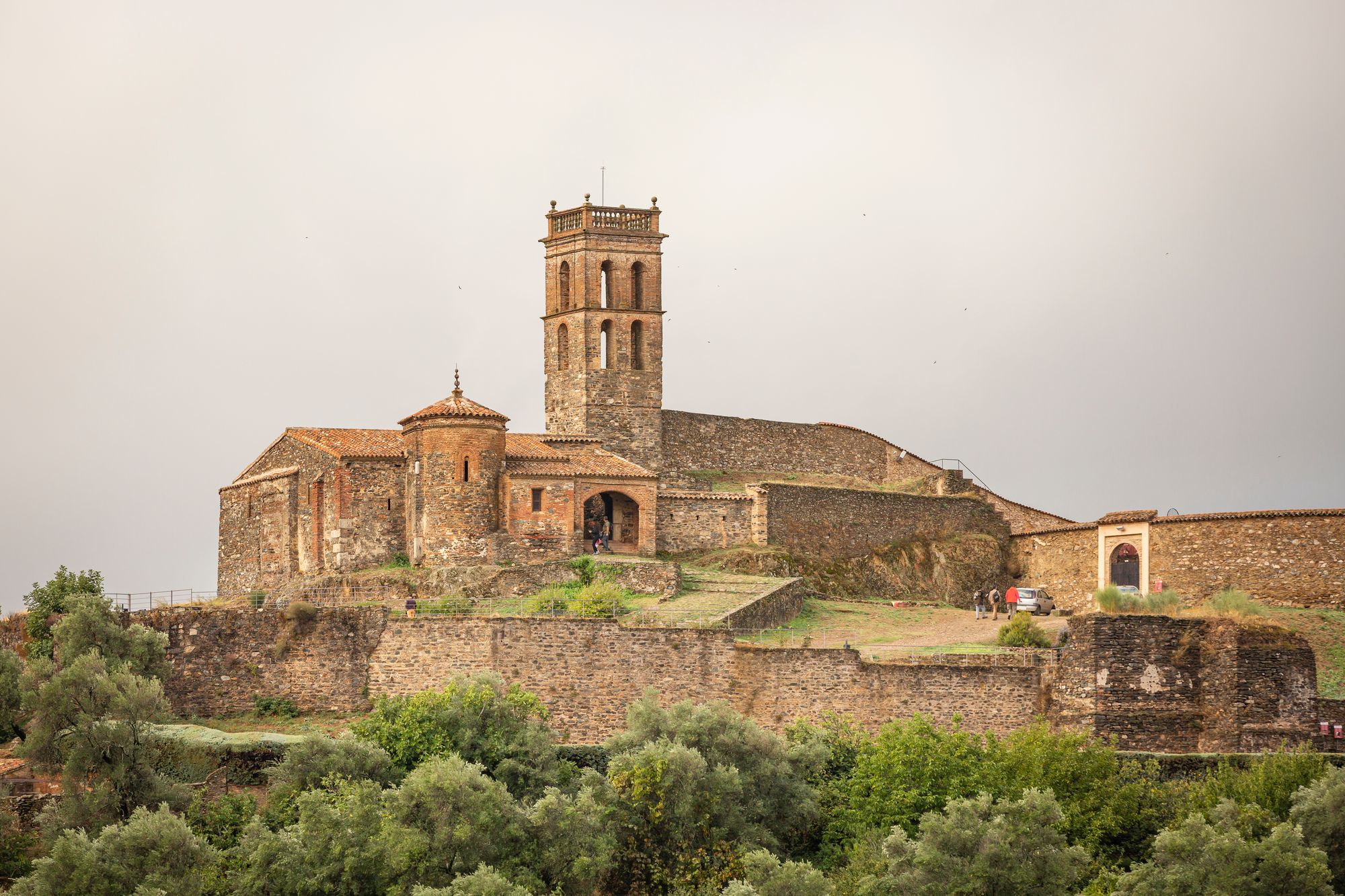 The Mezquita Mihrab (Mosque) facing Mecca in Almonaster la Real town, Andalusia