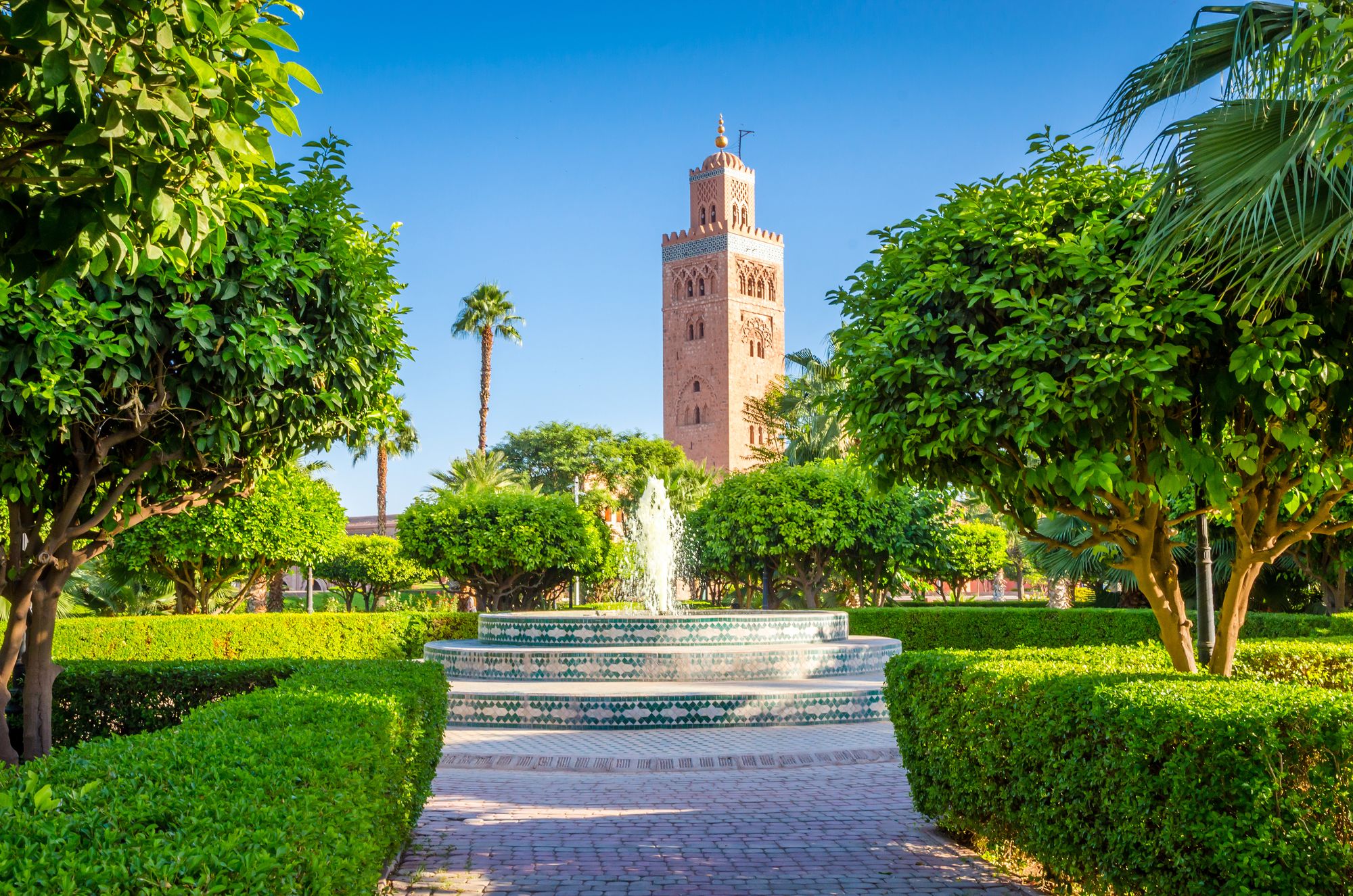 Koutoubia Mosque in Marrakech